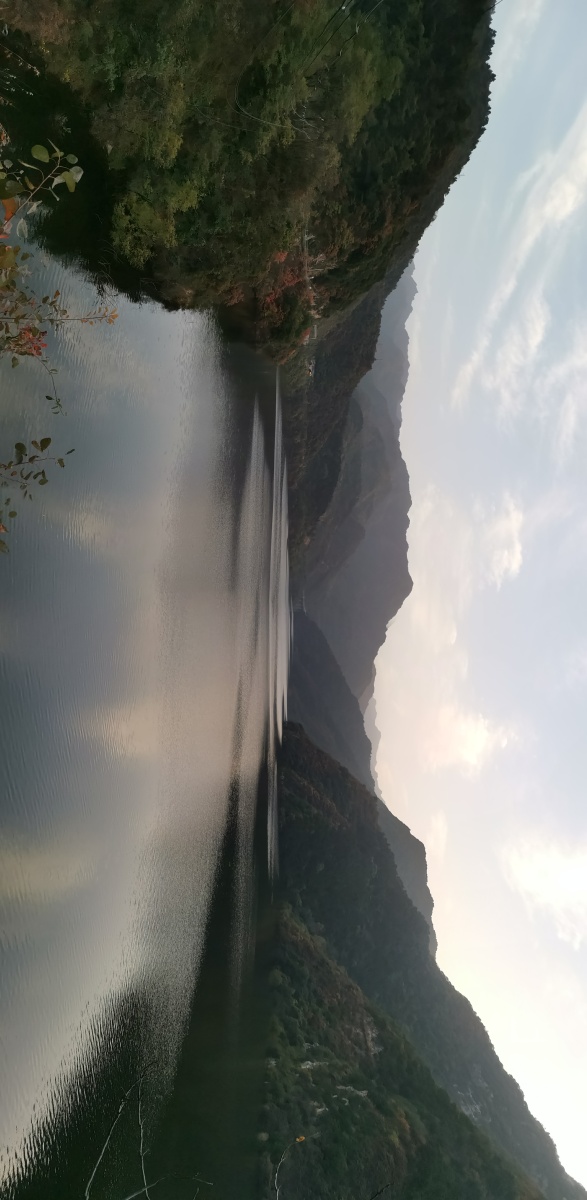 秦岭山脉石砭峪水库国家水源保护地