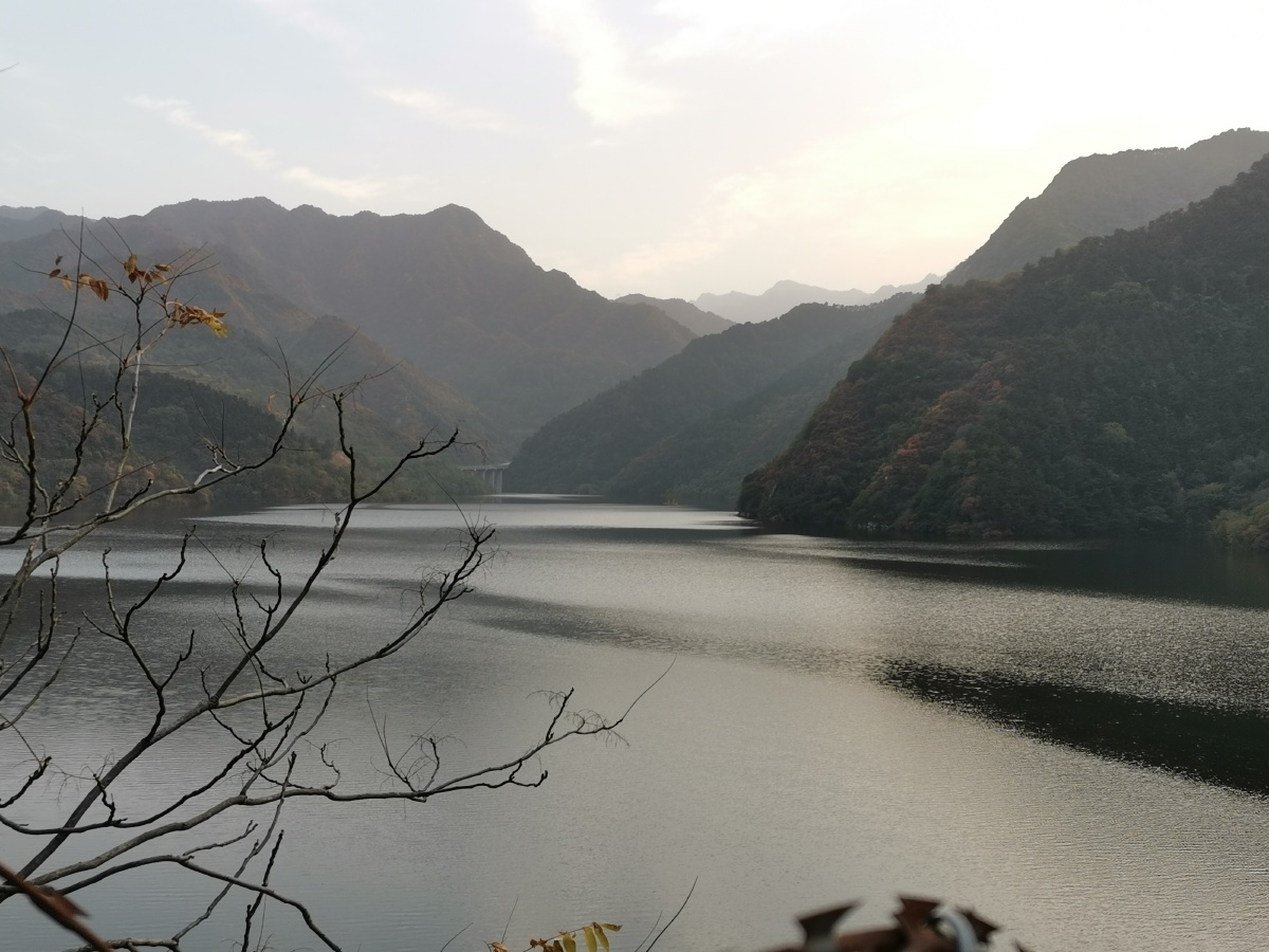 秦岭山脉石砭峪水库国家水源保护地