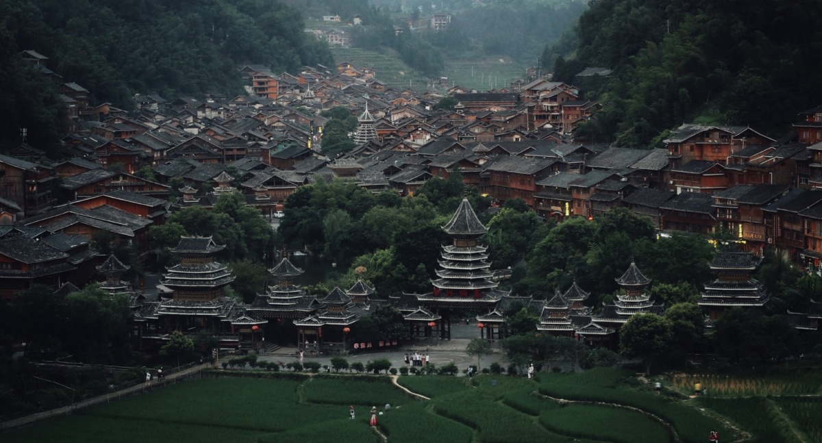 贵州黔东南肇兴侗寨