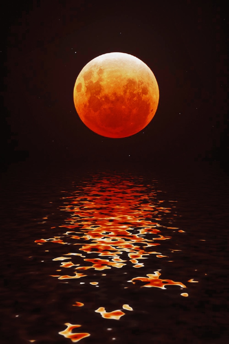 我以月亮寄托我的思念