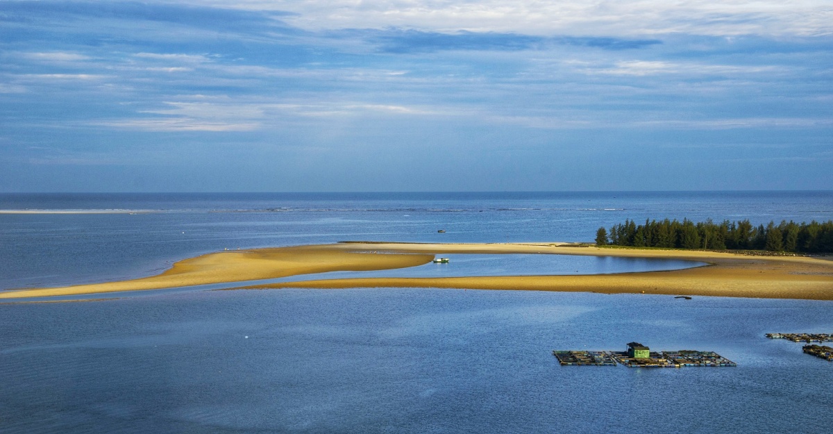 美丽宁静的企水港