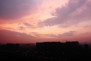 7月21的晚霞