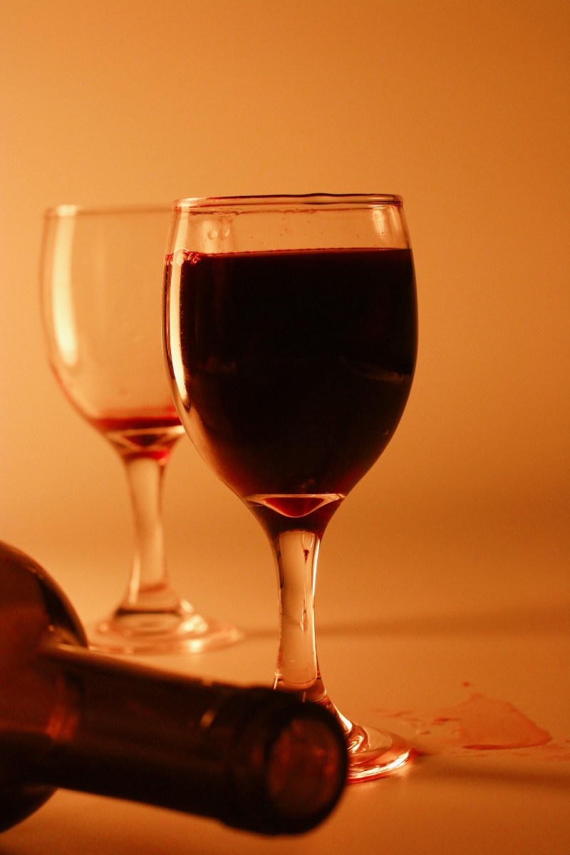 高脚杯红酒杯拍摄
