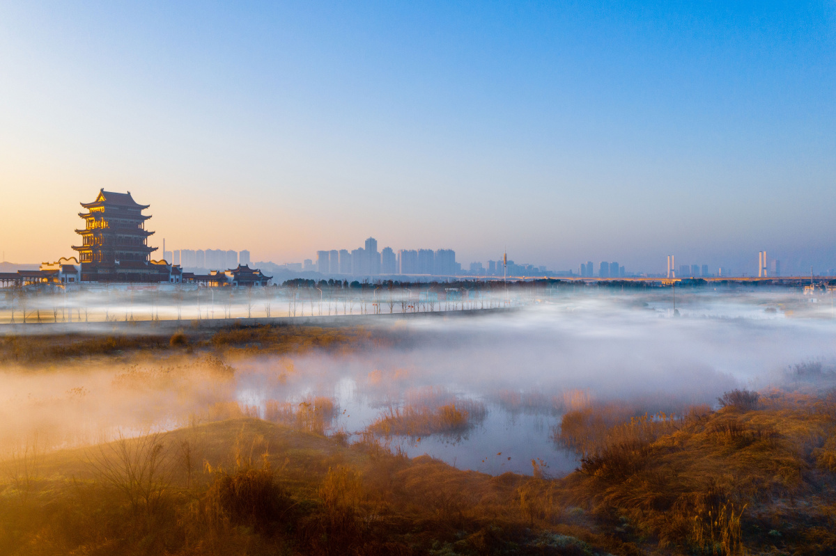 疫情之下的湘潭美景