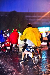 雨中的 华丽