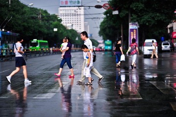 雨 后的闲散