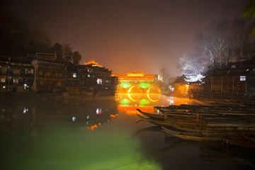 湘西凤凰古城.夜