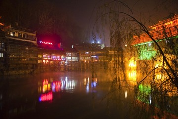 古城夜色