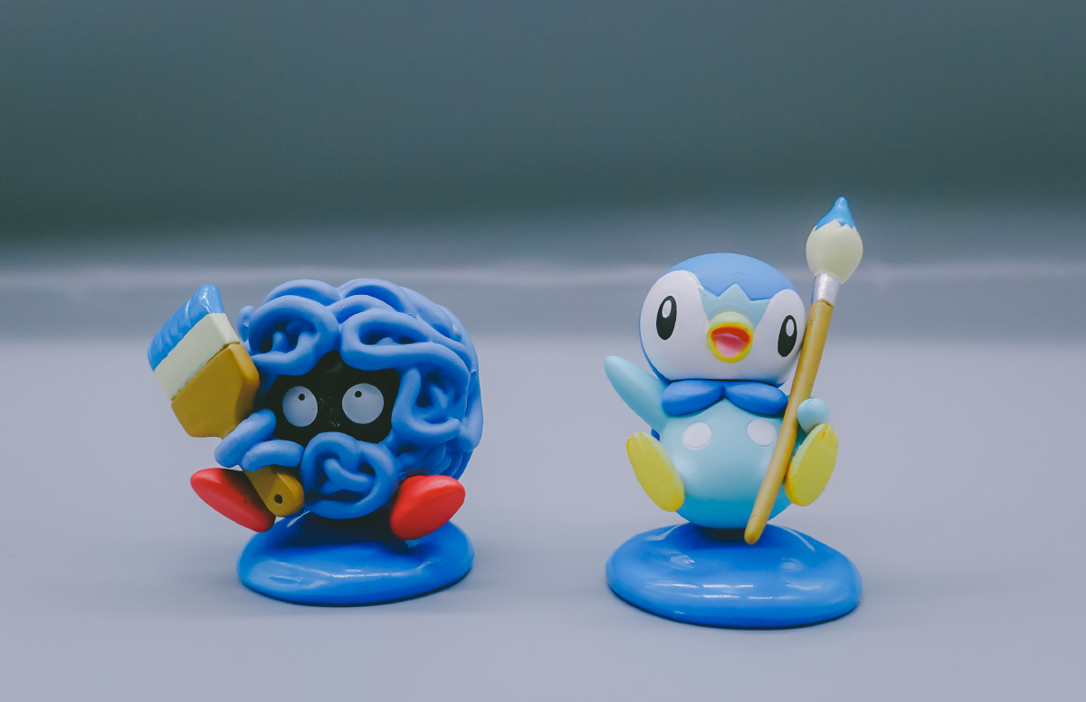 蓝色宝可梦画家系列