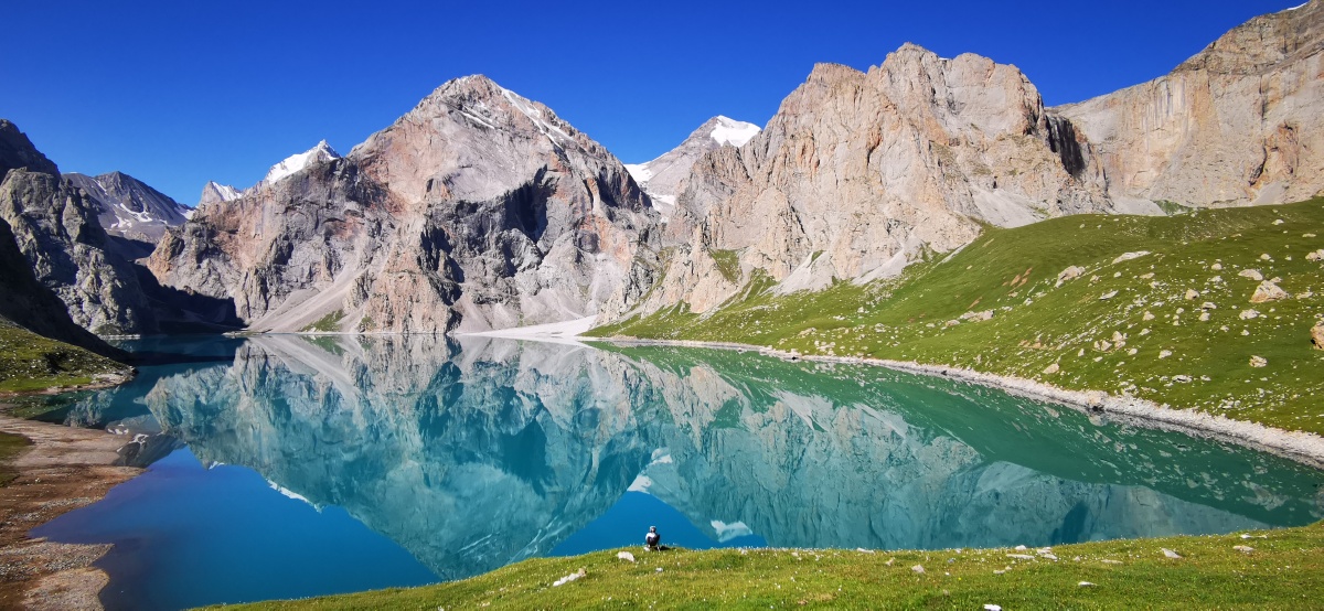 穿越乌孙古道天堂湖