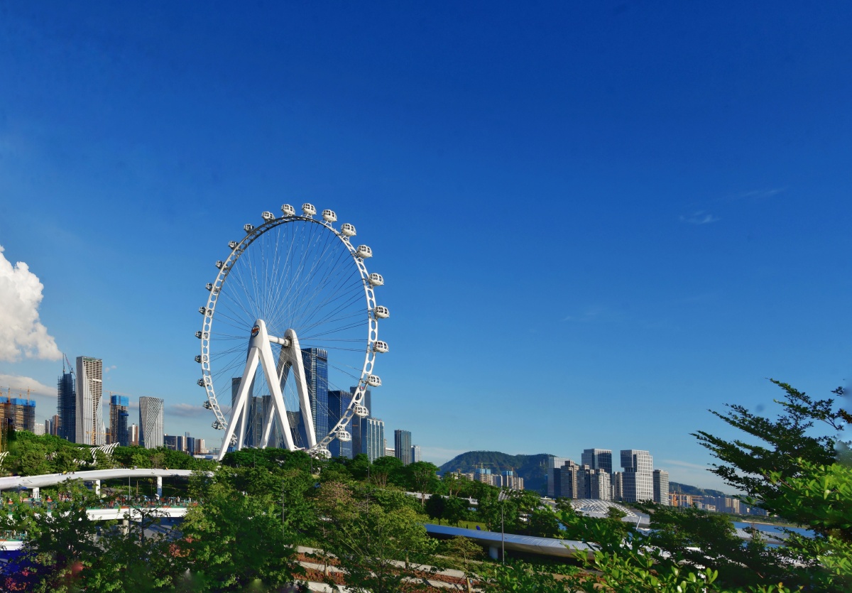 前海湾海边公园