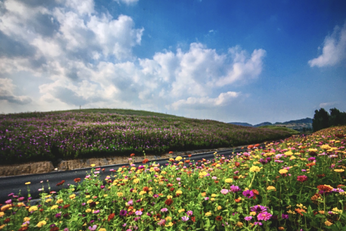 河北迁安金岭矿山公园风光秀丽