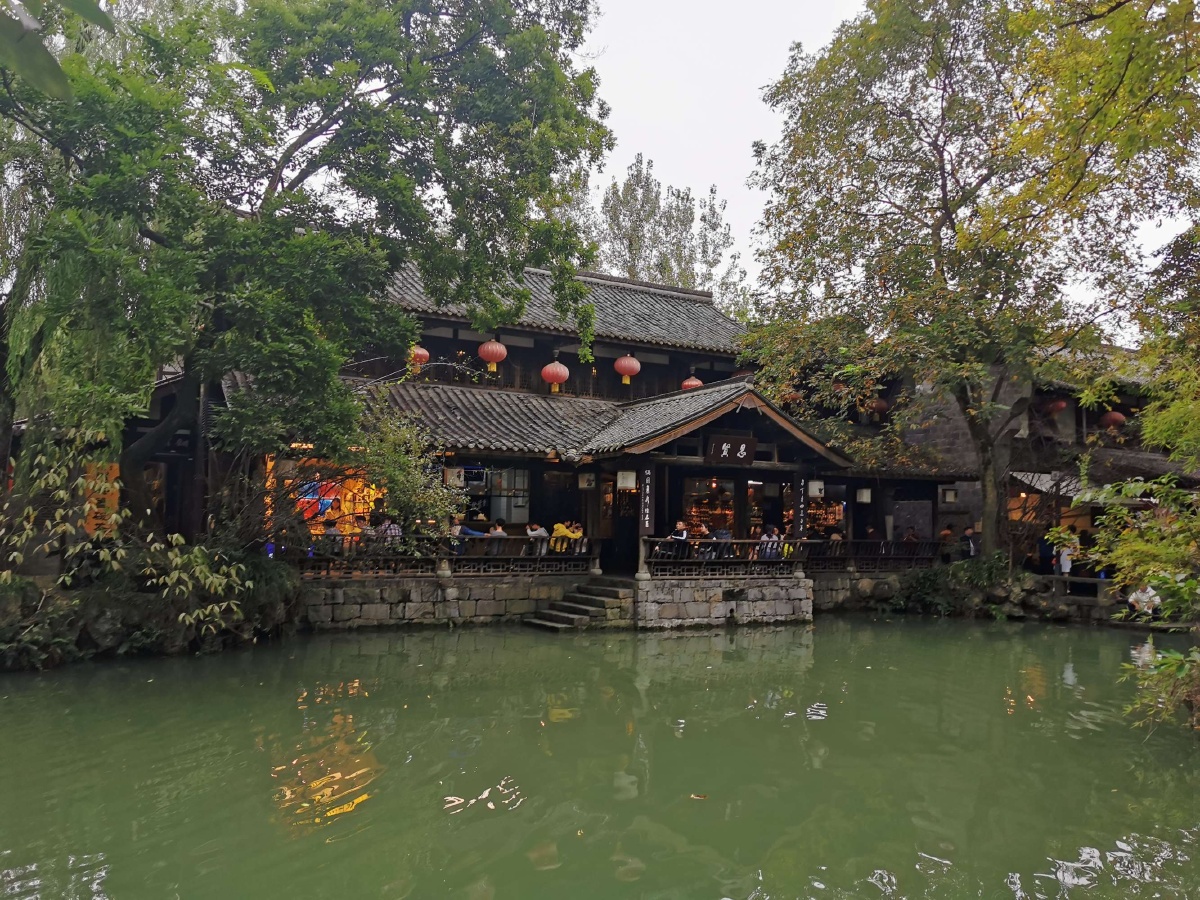 成都浣花溪公园杜甫草堂