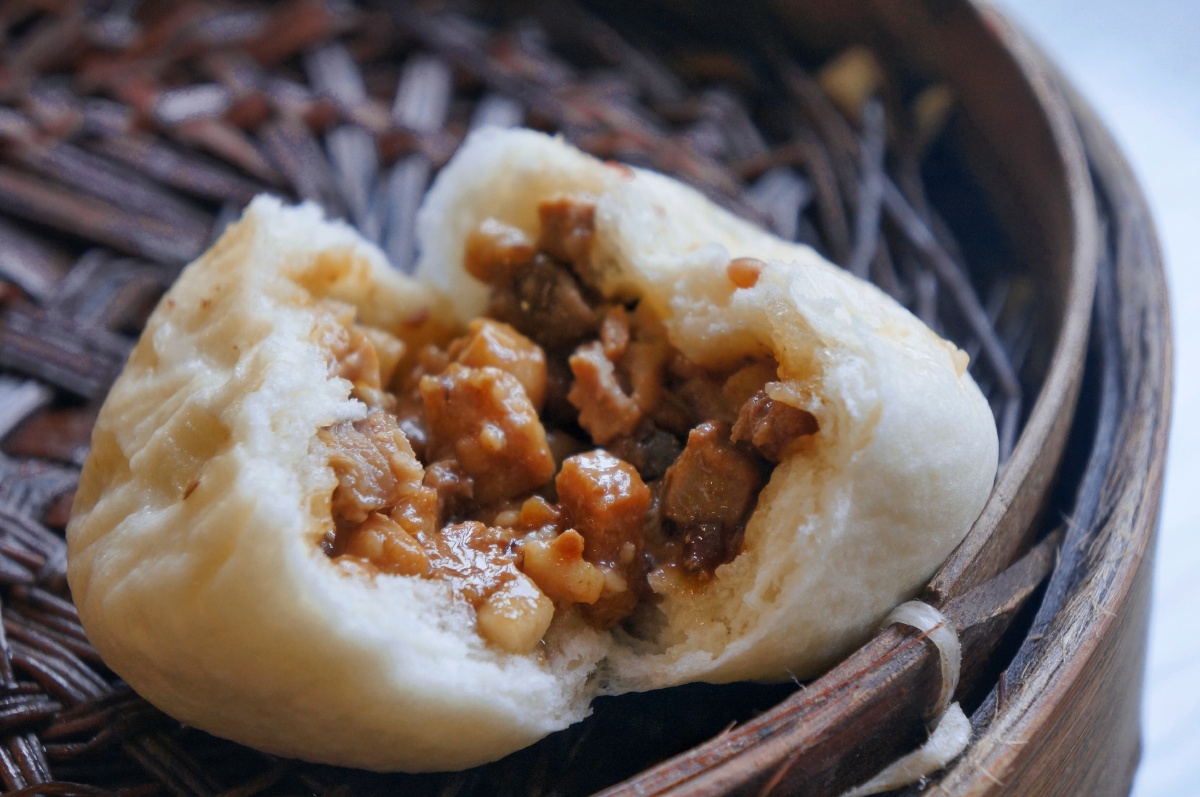 扬州早茶三丁包子