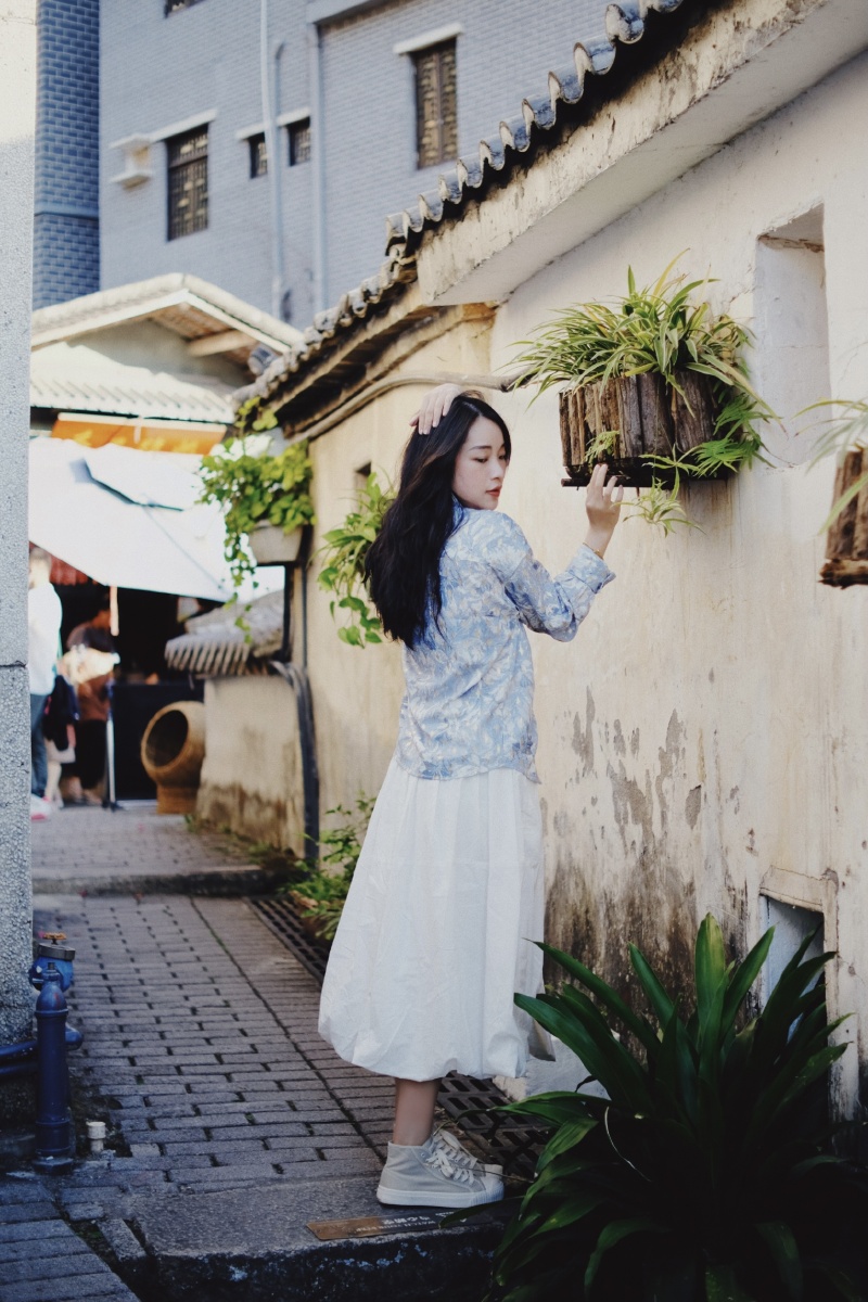 深圳人像南方小镇姑娘爱人拍的我深圳市龙岗区华侨城甘坑客家小镇tips