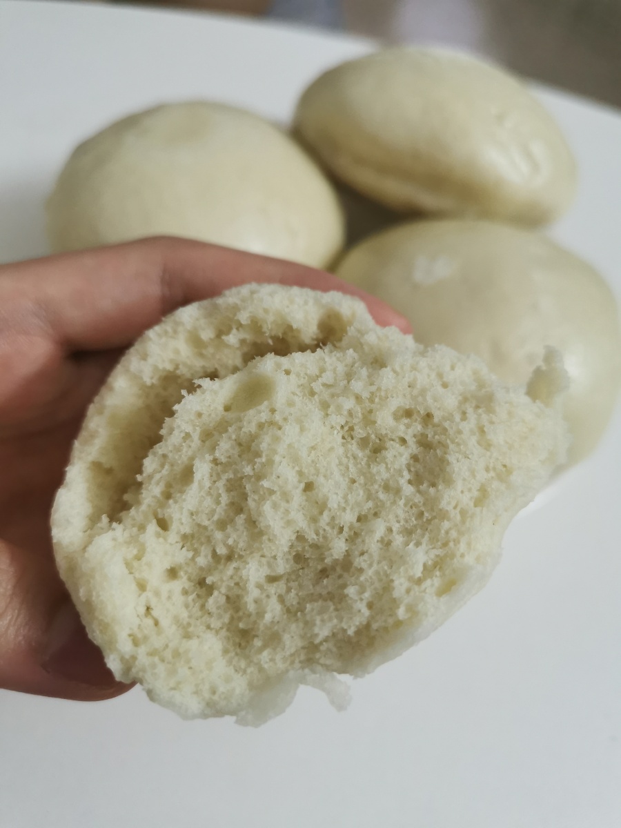 馒头面食家的味道半个馒头