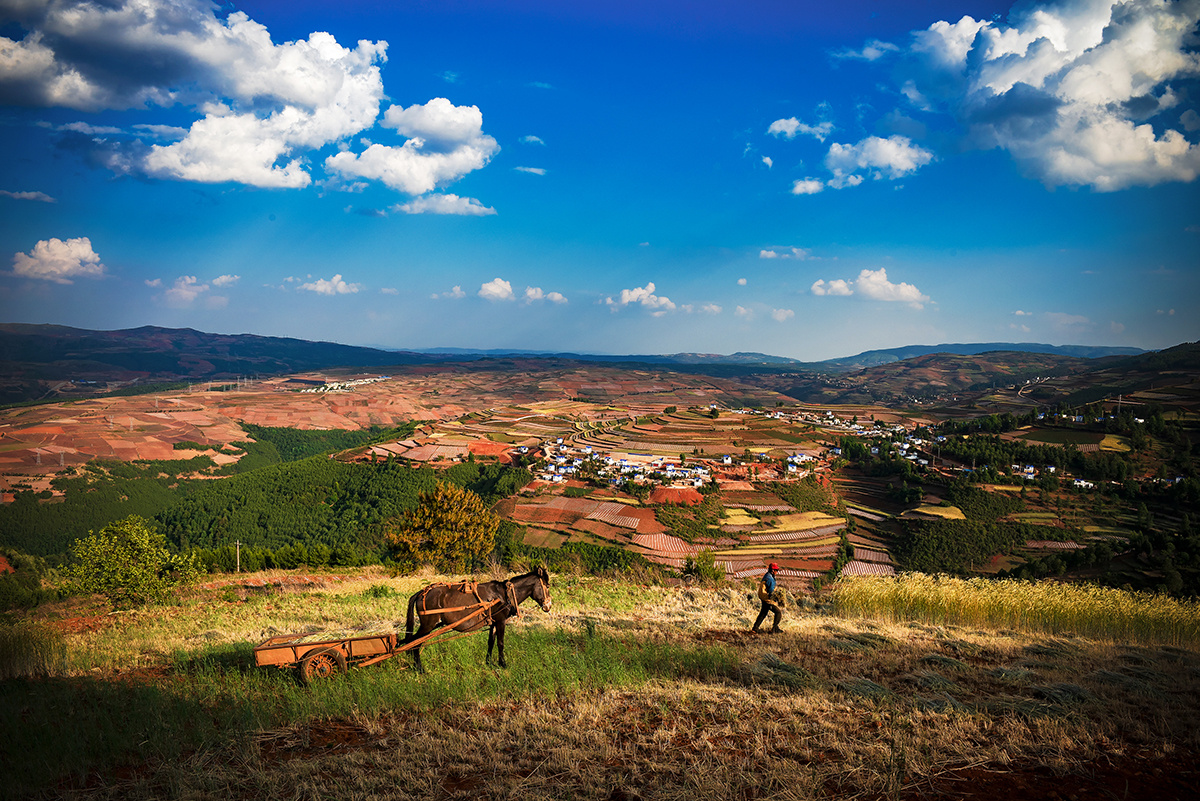 拍摄于云南省寻甸县甸沙乡鲁六!心富关注