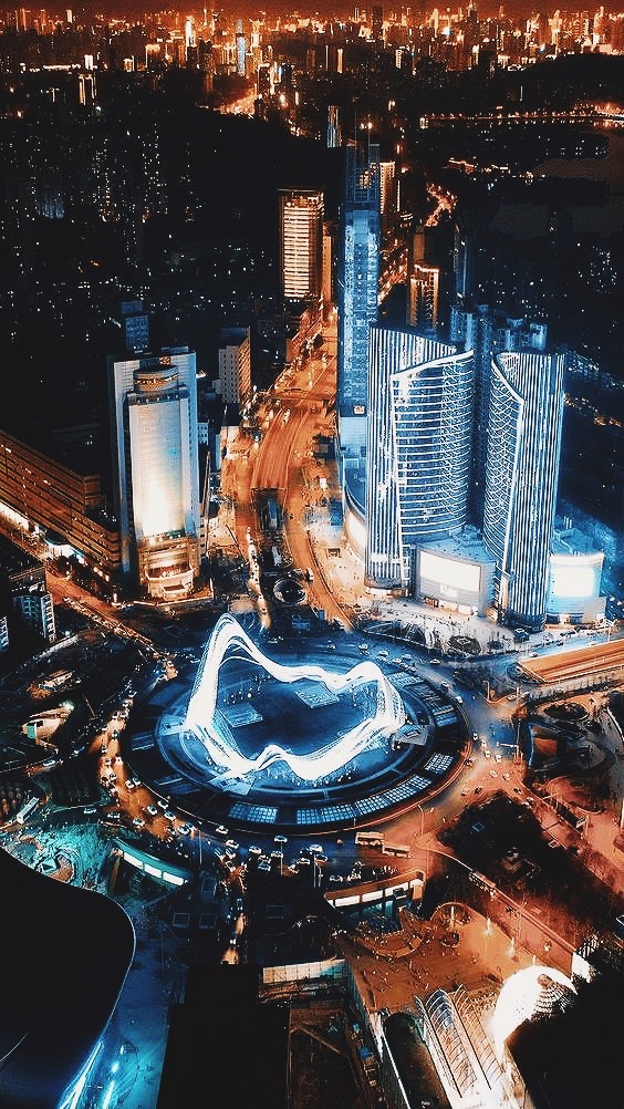 武汉光谷,中国的光谷,光谷最美夜景.