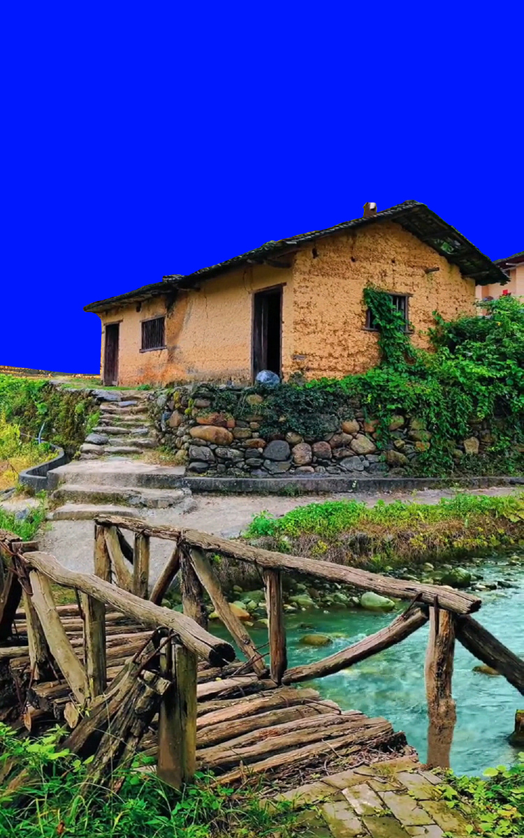 乡愁回忆,蓝幕素材,创作素材,扣图素材! - 田园日记 - 图虫