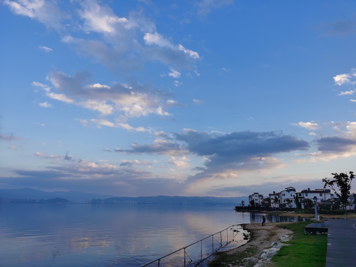 大理洱海之初冬