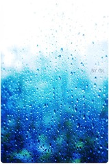 窗上的雨滴