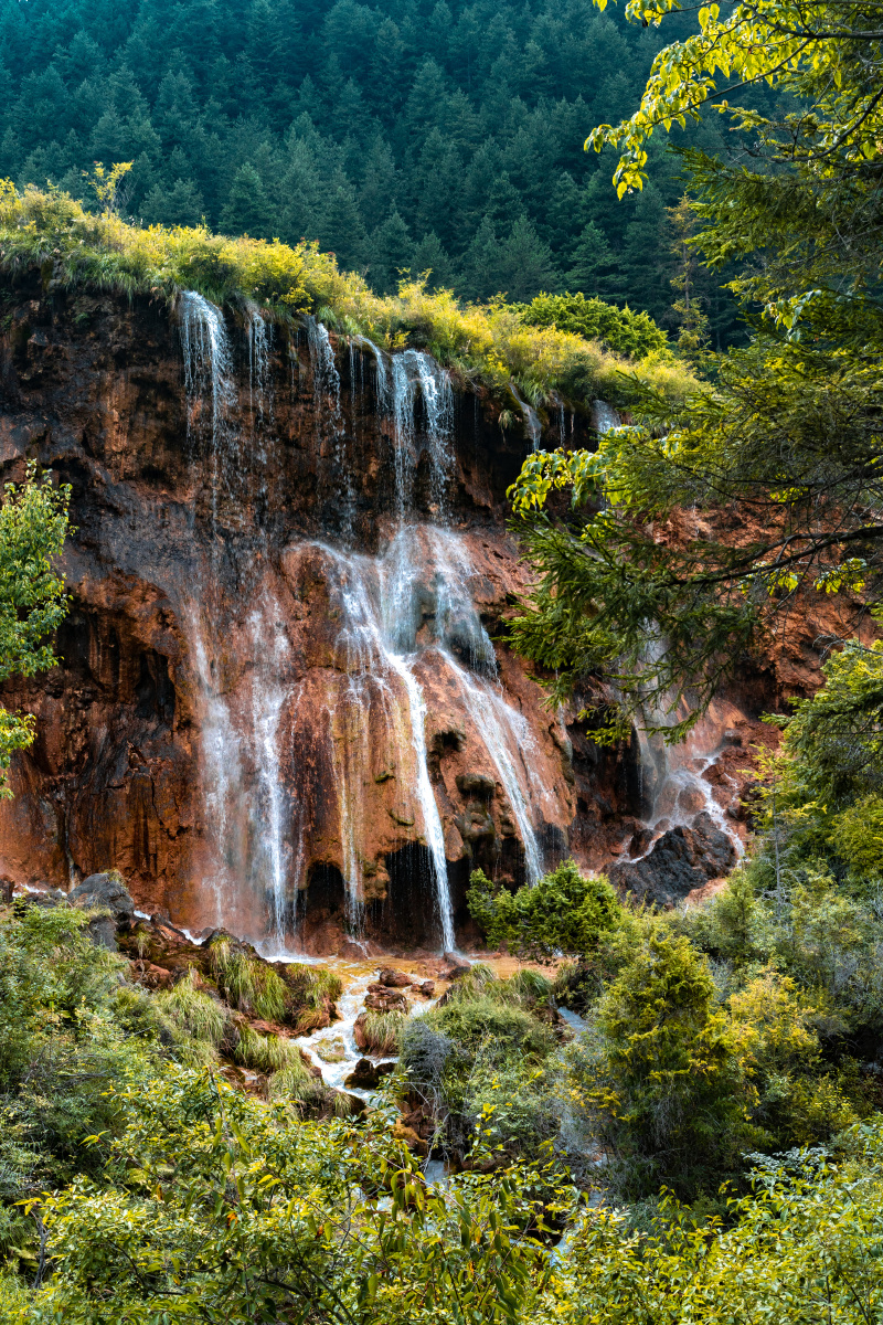 九寨沟·五花海·诺日朗瀑布·原始古寨 - 自由摄影师戏子 - 图虫