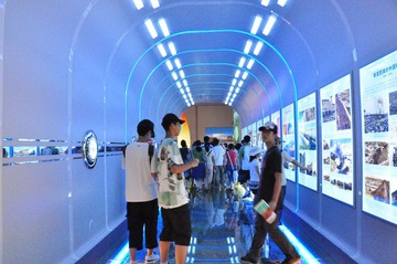 中国铁路馆进入通道