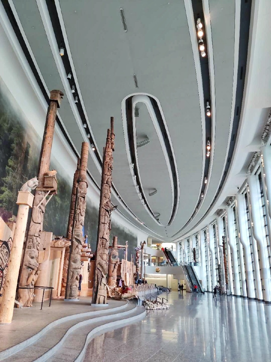 渥太华加拿大博物馆门厅