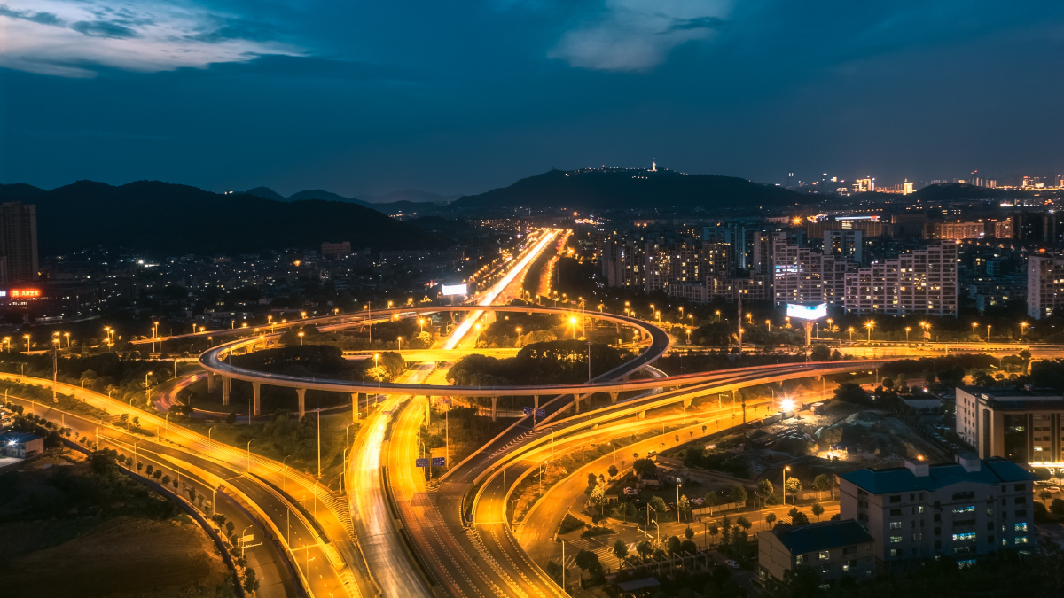 长沙罗家嘴立交桥