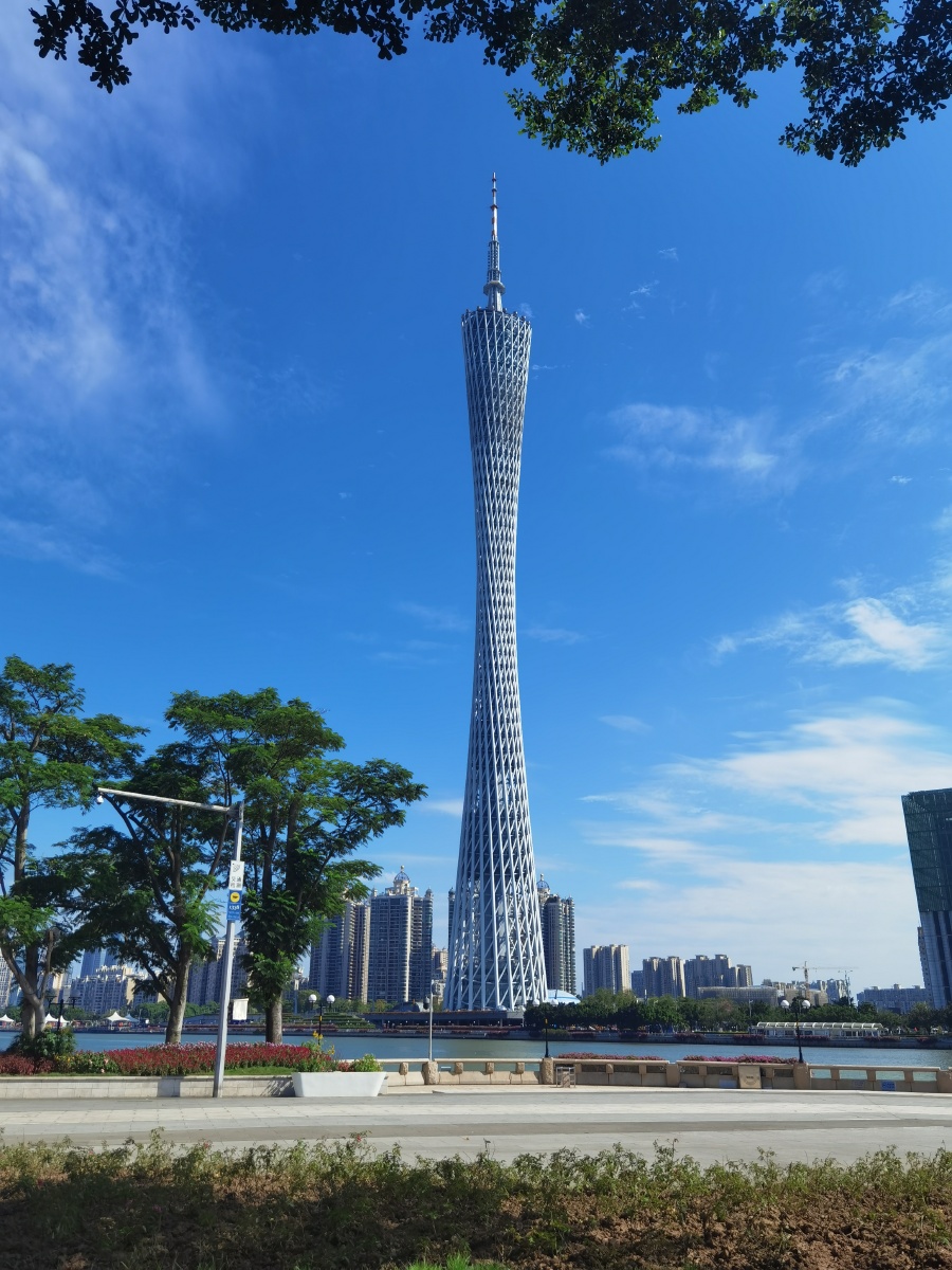 广州地标风景广州塔