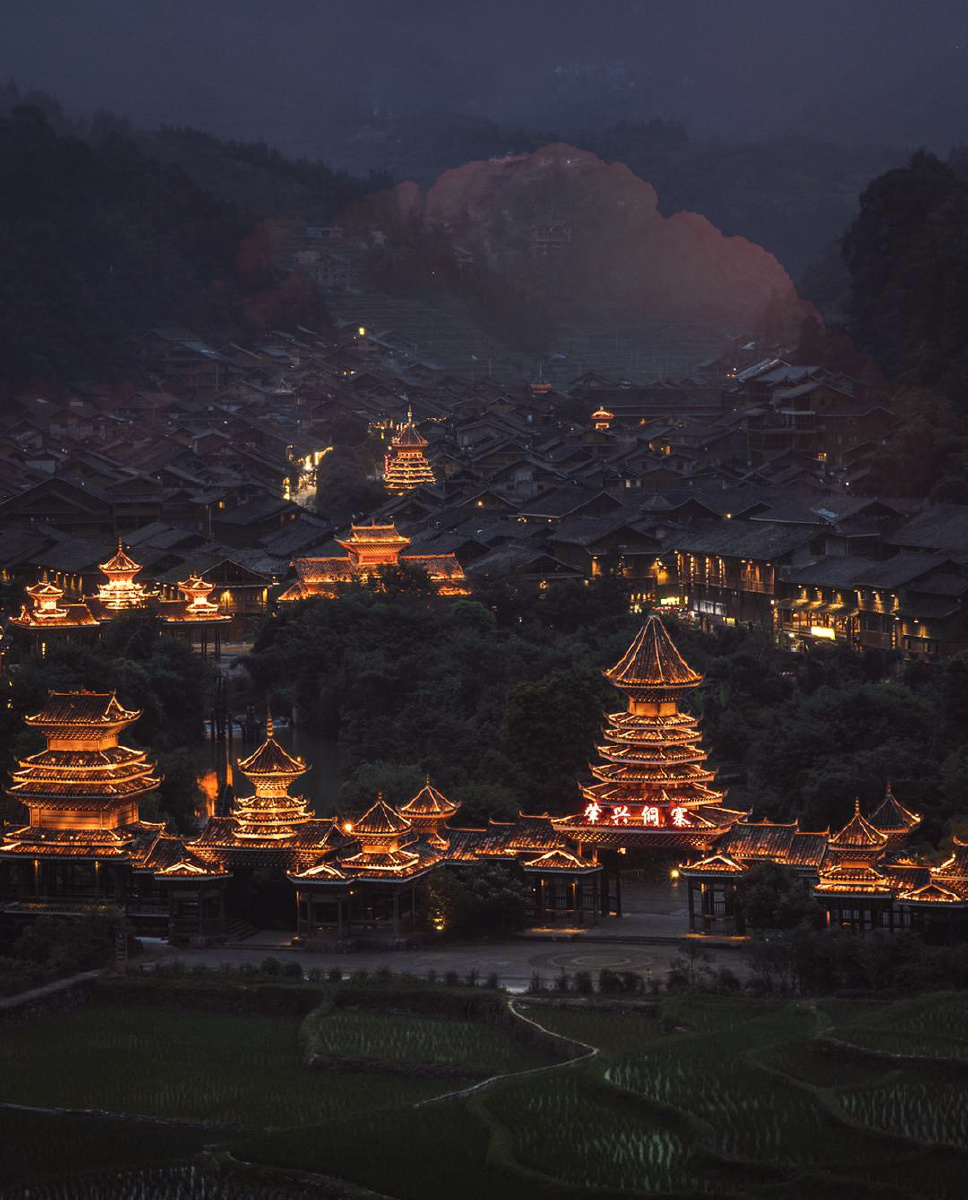 增冲鼓楼的韵味