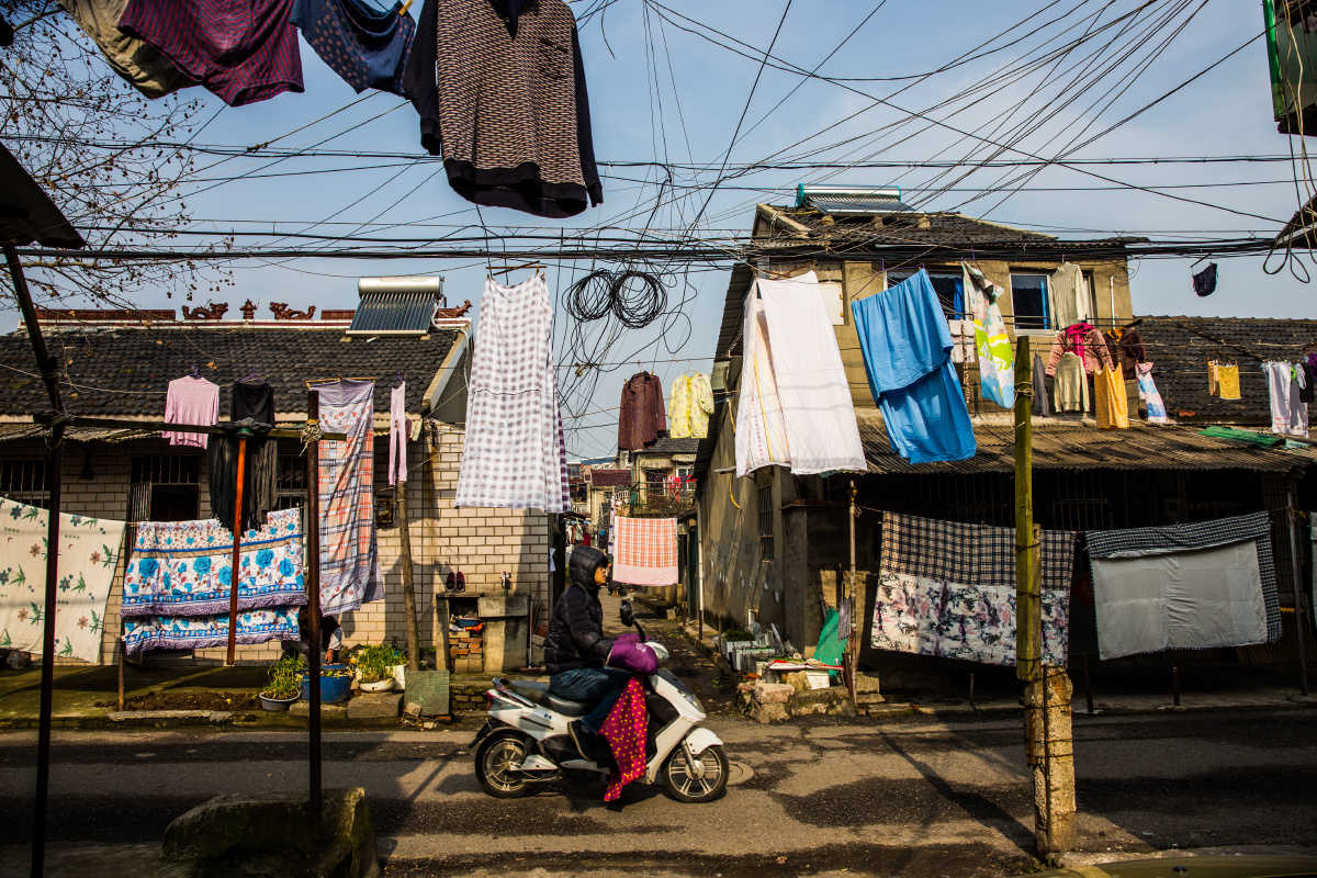 20190224南京市江北新区大厂街道山畔街 即将拆迁改造的棚户