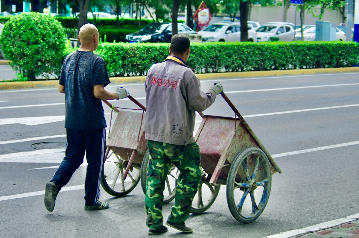 城市角落的老百姓