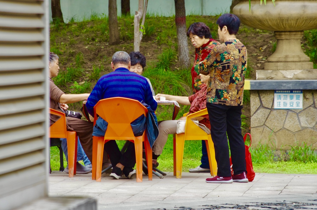 城市角落的老百姓