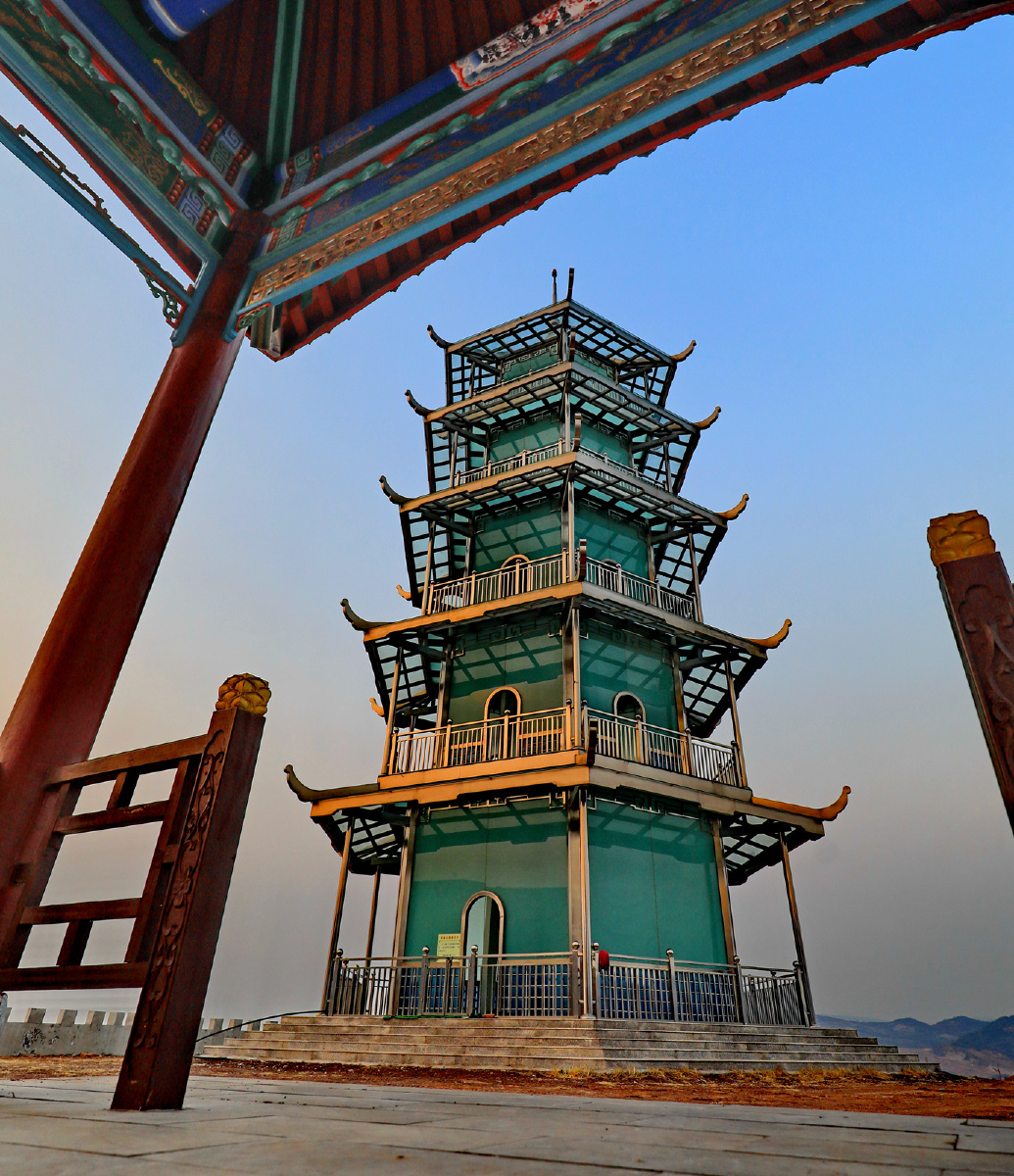 早安有趣有盼不负心中热爱金泉山宝塔