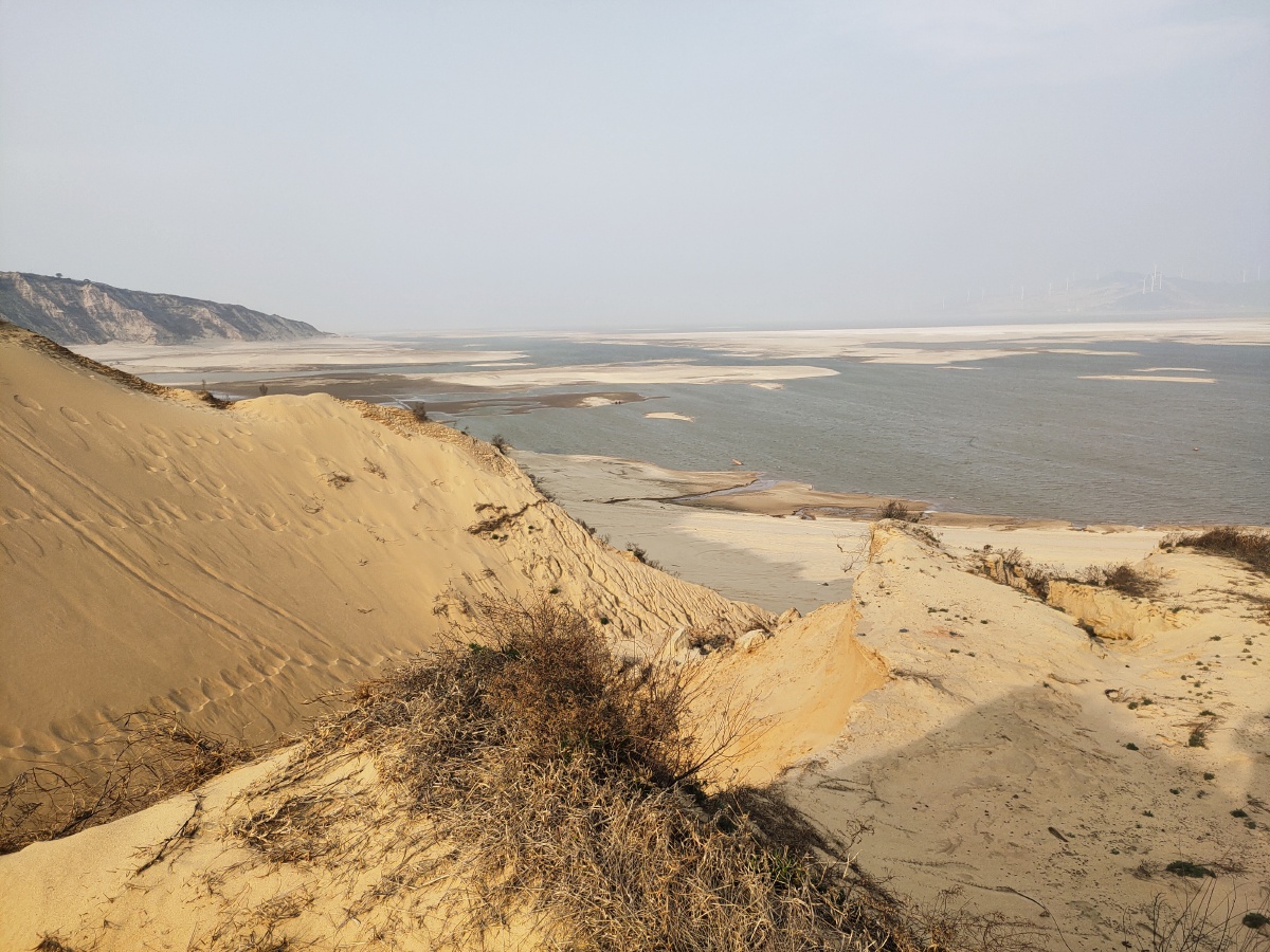 南方沙漠沙岭庐山市鄱阳湖岸