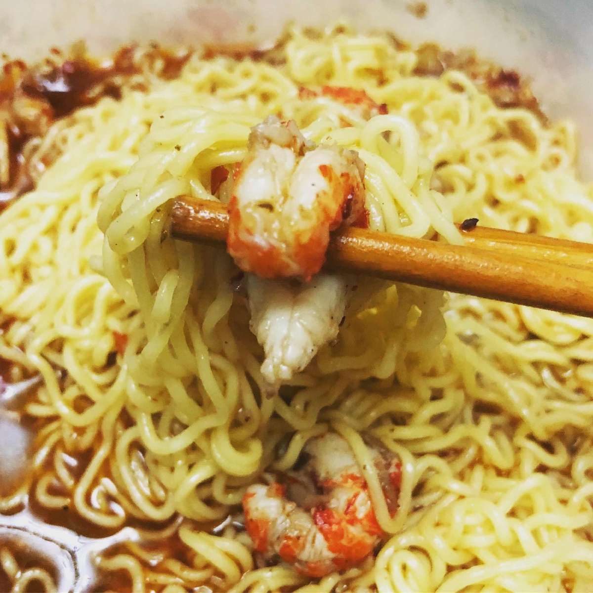 龙虾泡面