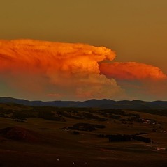 坝上夕阳