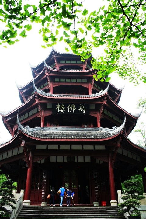 万佛楼 br /> 成都杜甫草堂