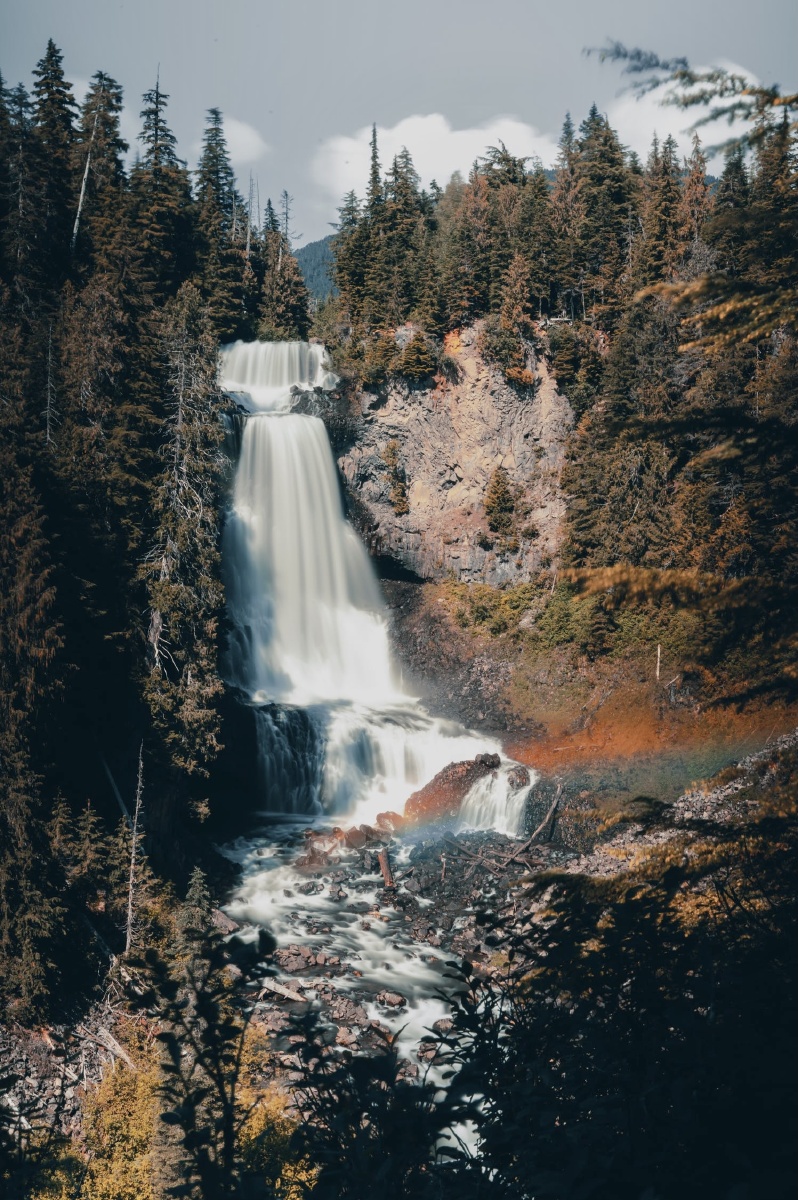 唯美壁纸系列2山川中的小溪河流瀑布