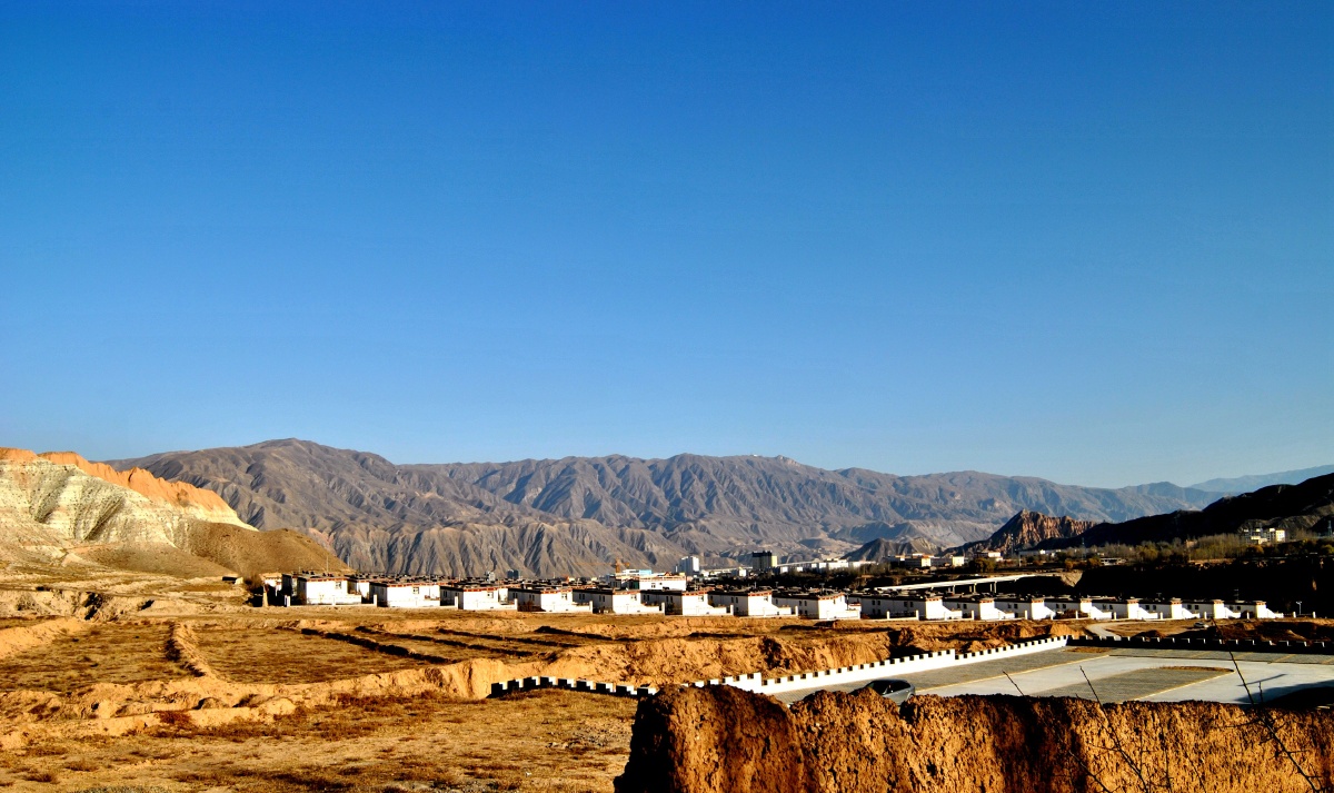 青海尖扎县智合寺风光青海省西宁市尖扎县智合寺