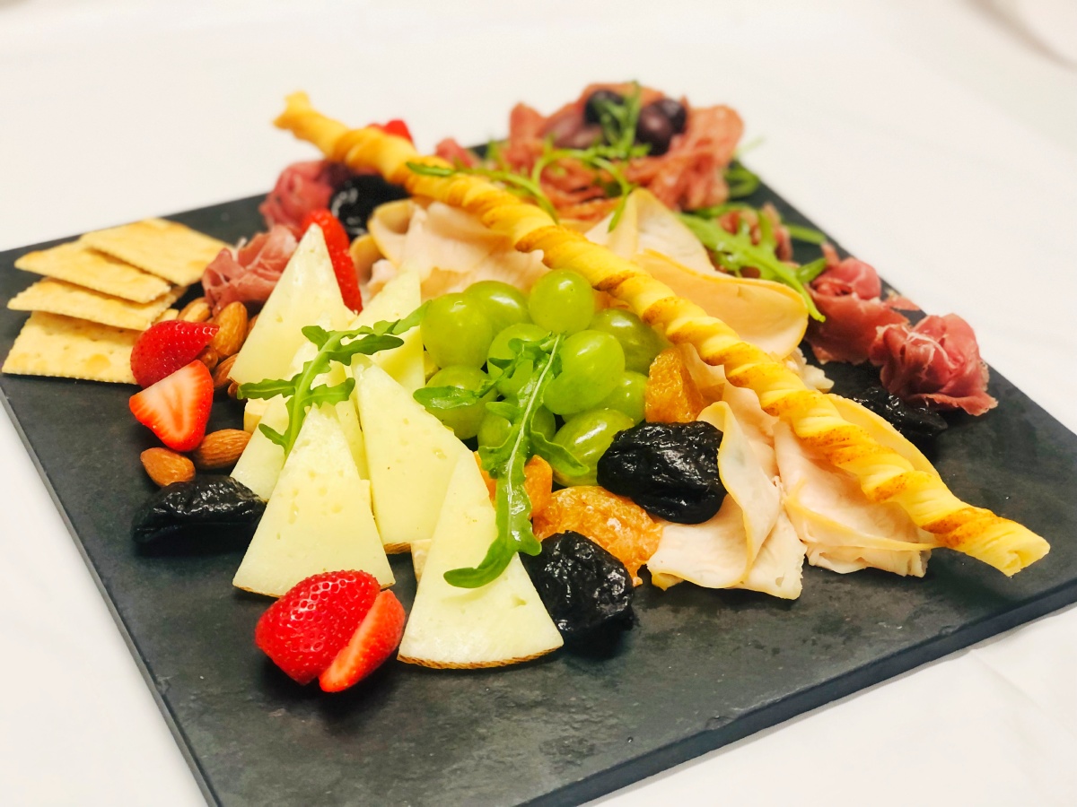 好吃的冷餐拼盘