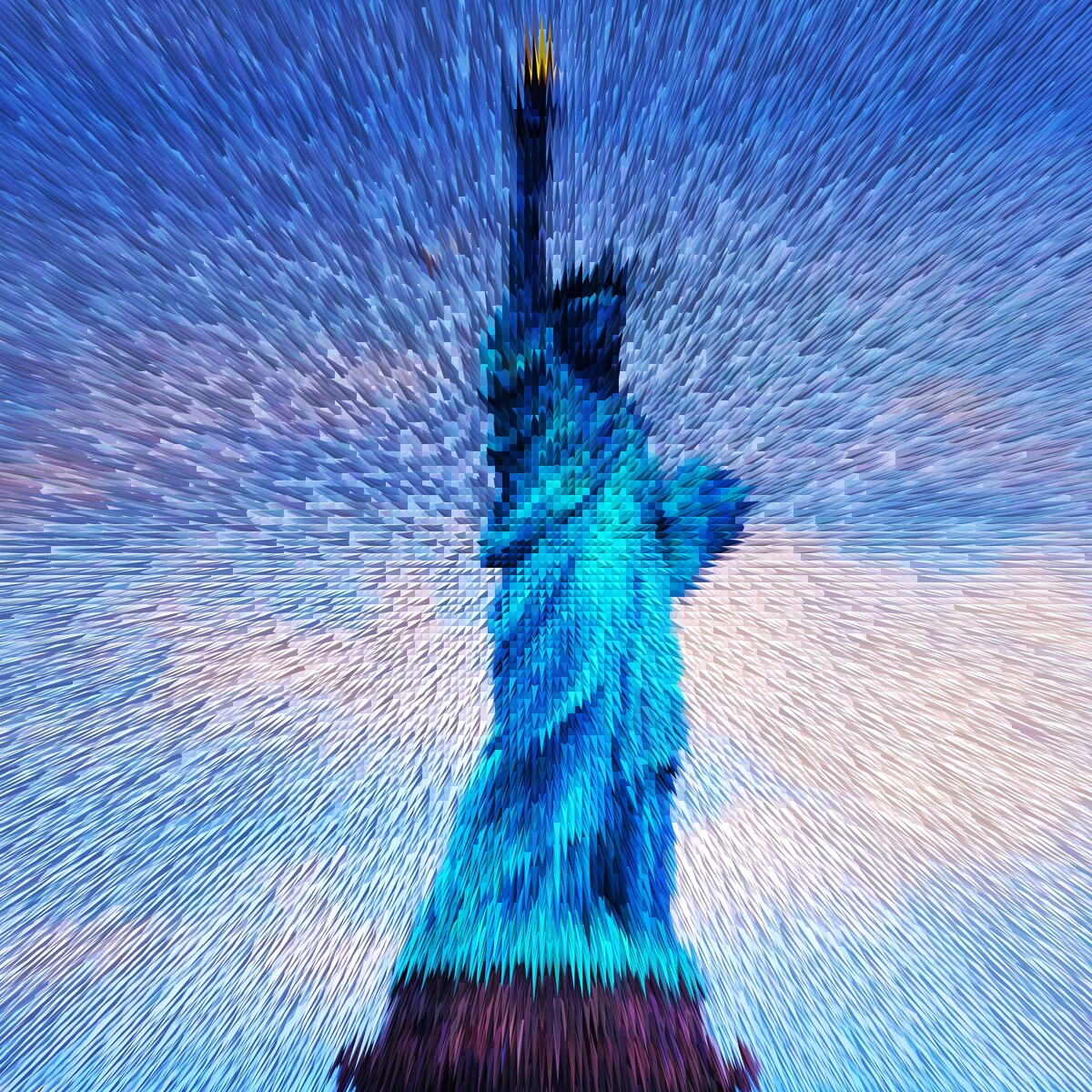 自由照耀世界
