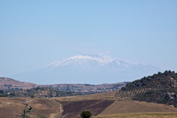 Volcano Etna @ Caltagirone, Sicilia