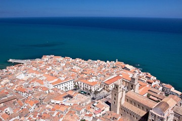 see view @ Cefalu, Sicilia