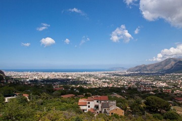 Blick auf Palermo @ Monreale, Sicilia