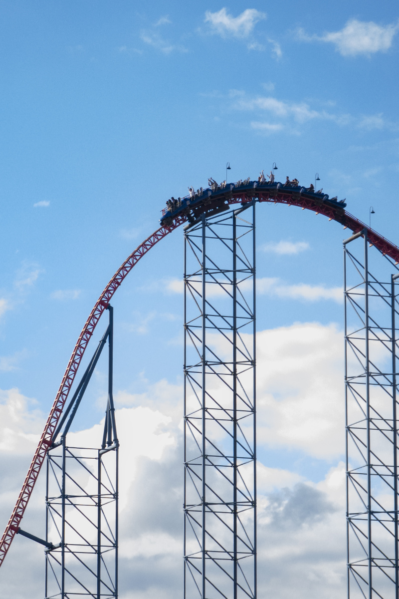 sixflags游乐园无滤镜