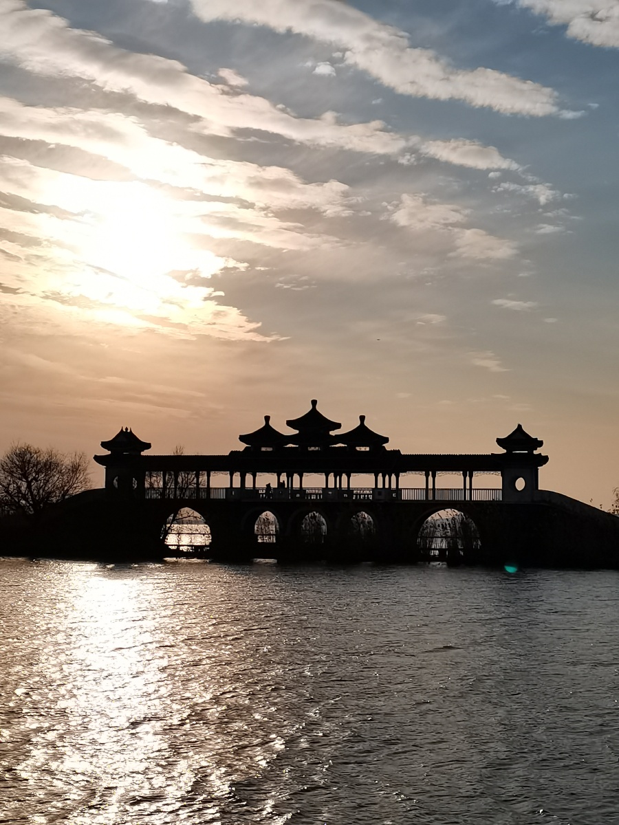 无锡鼋头渚风景区冬日美景