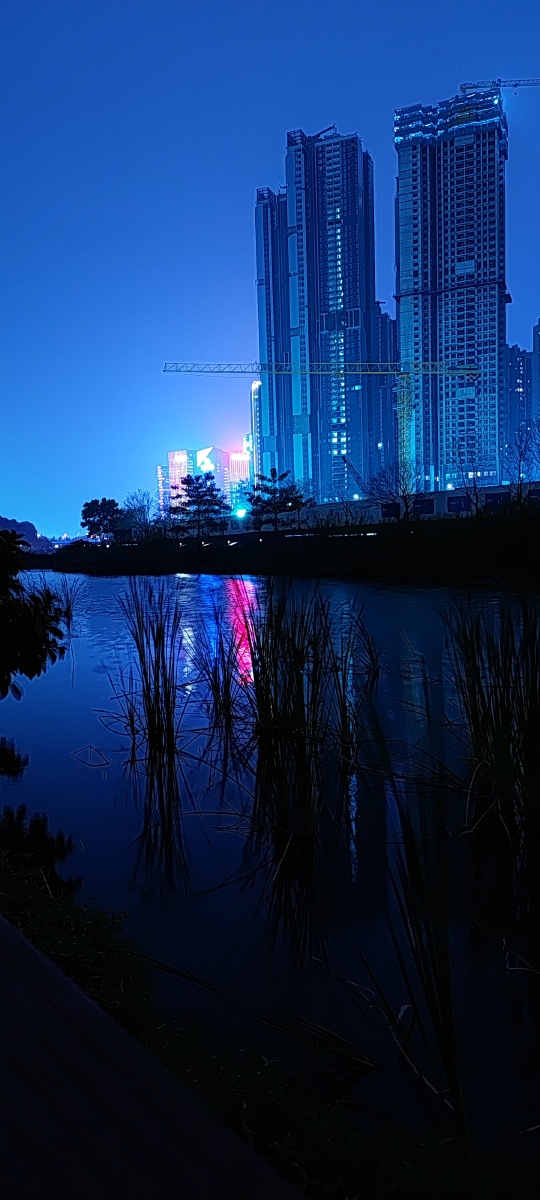 沙河缤纷夜2022年摄于深圳大沙河