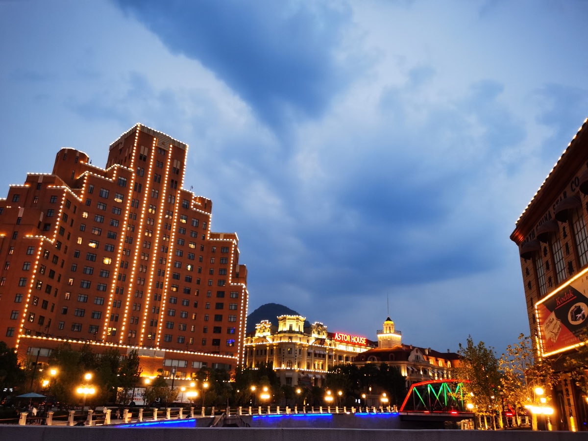 梦外滩的繁华景